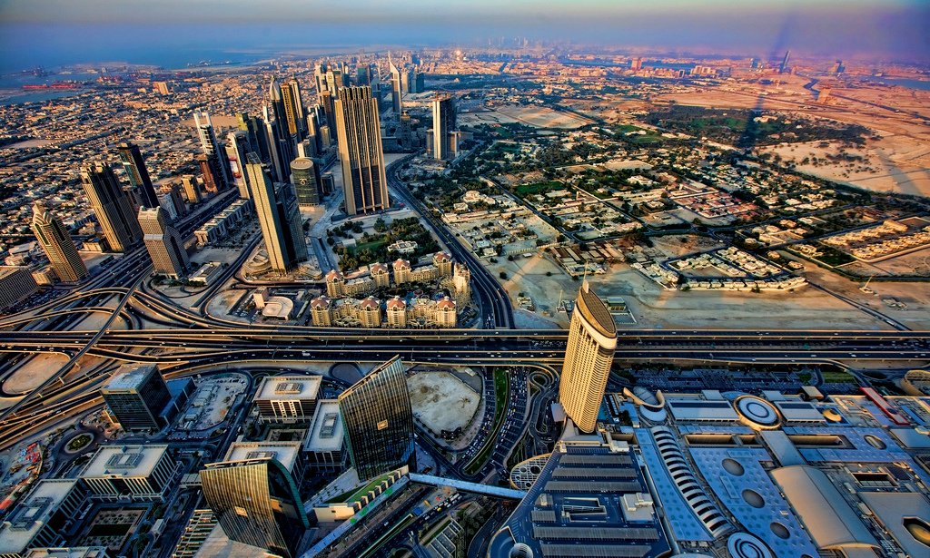 Sky over Dubai (Dubai Expophoria 2020) - Photo by Michael Theis - CC BY-ND 2.0