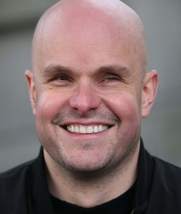 Mark Pollock keynote speaker - Photographed by Peter Macdiarmid for the Mark Pollock Trust