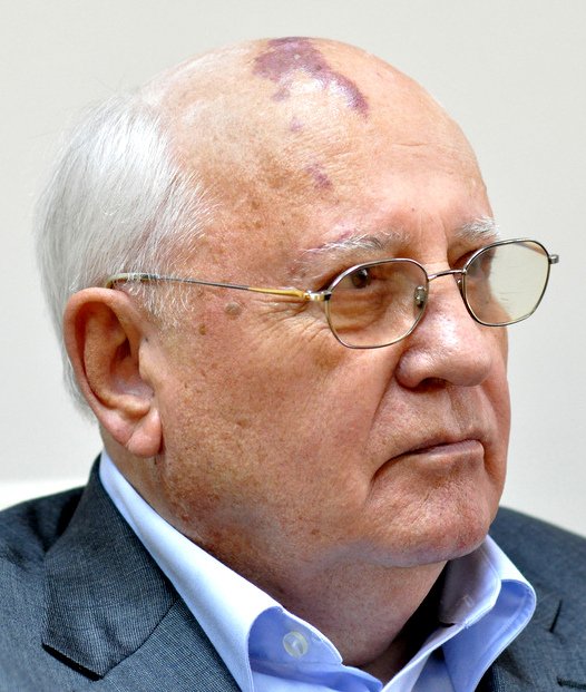 Mikhail Gorbachev speaker - Photo by Veni - CC BY 2.0