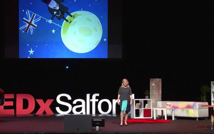 Watch Lucy Hawking at TEDxSalford: 