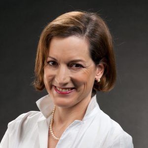 Anne Applebaum smiling