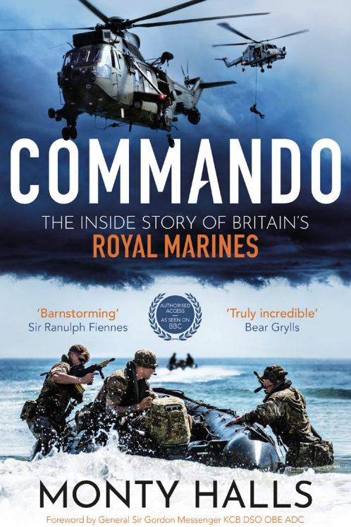 Monty Halls book cover 'Commando'